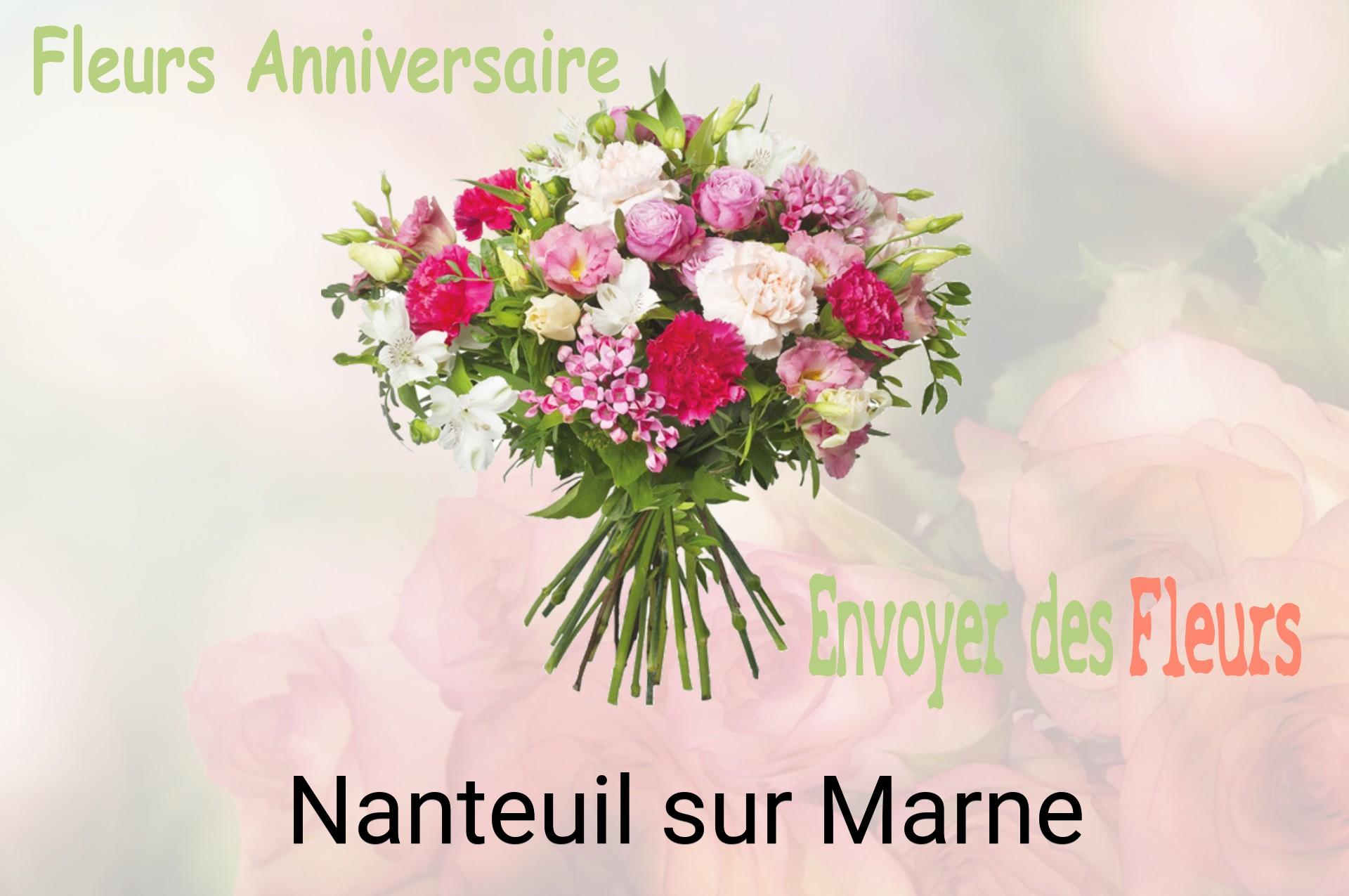 Bouquet de fleurs d’anniversaire livré à Nanteuil-sur-Marne