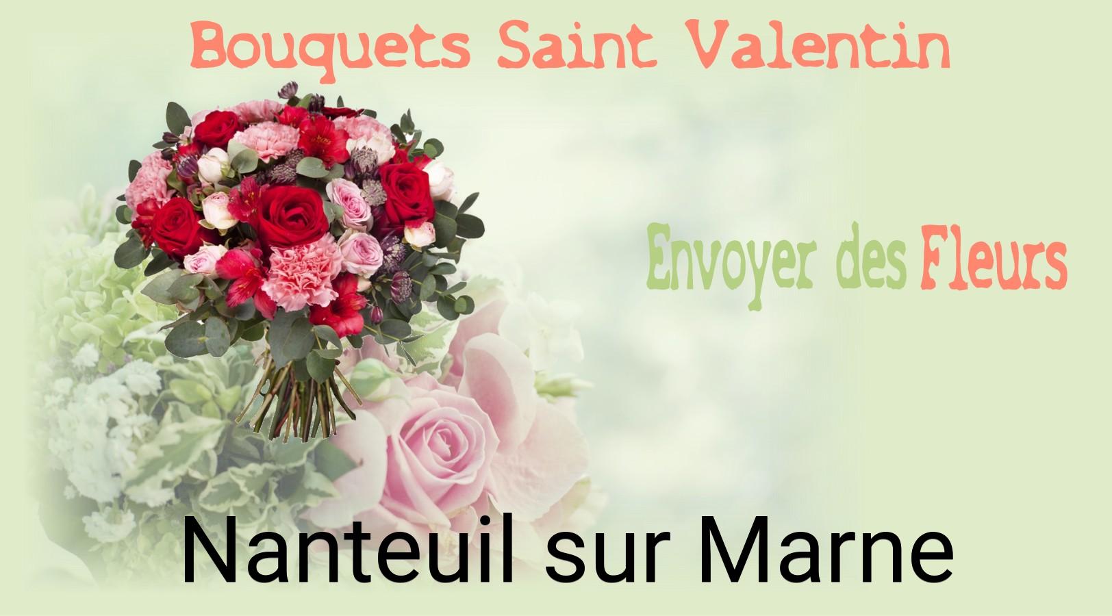 Roses de Saint-Valentin livrées à Nanteuil-sur-Marne